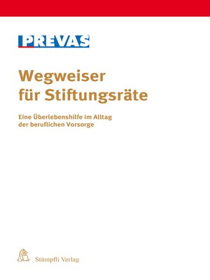 cover image of Wegweiser für Stiftungsräte